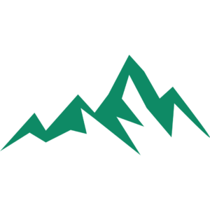 Icon of jagged mountain peak